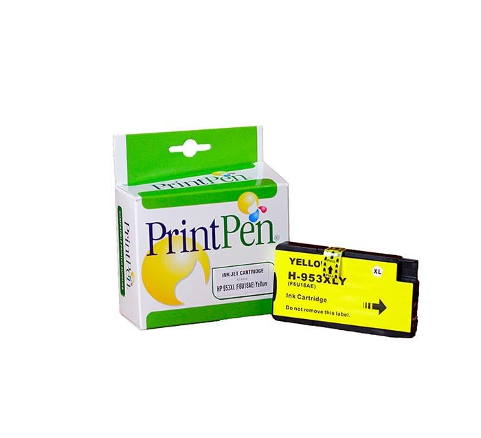 PRINTPEN HP 953XL (F6U18AE) Yellow New Firmware Yüksek Kapasite (27,0ml.)