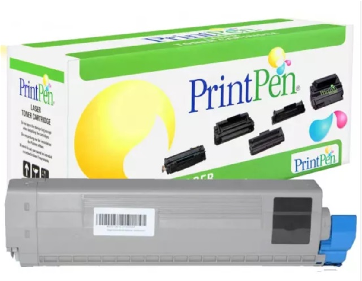 PRINTPEN OKI C822 Black (44844628) (7K)