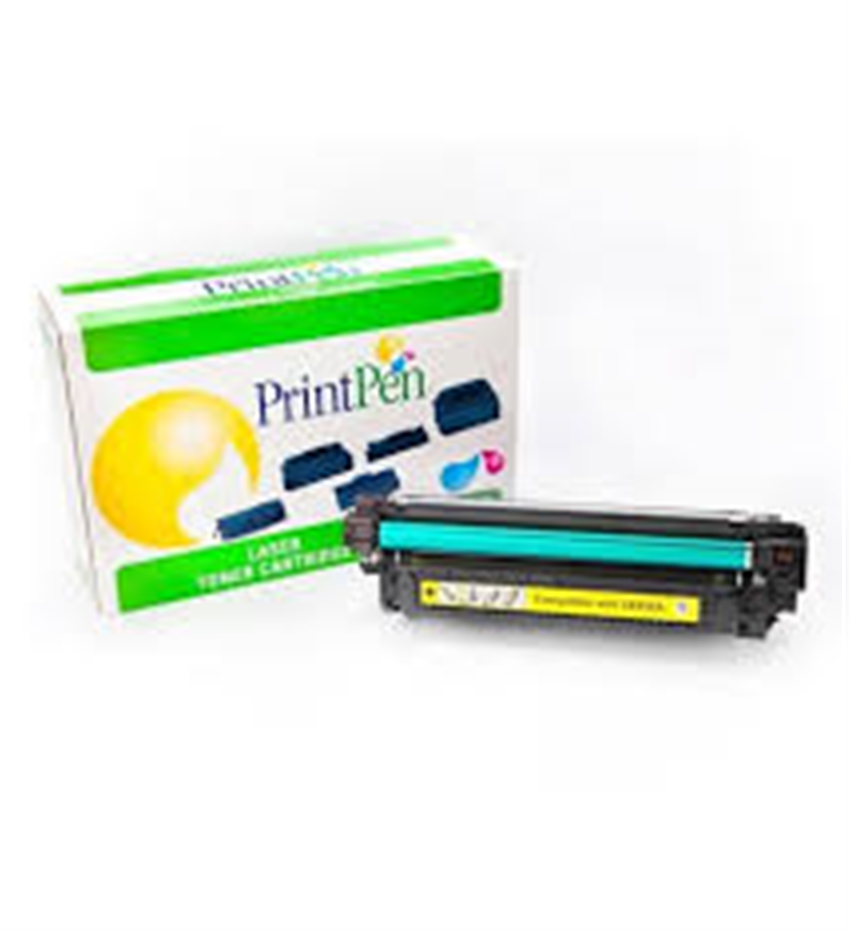 PRINTPEN XBox HP CE252A,CE402A & CANON CRG-723 Yellow (7K)