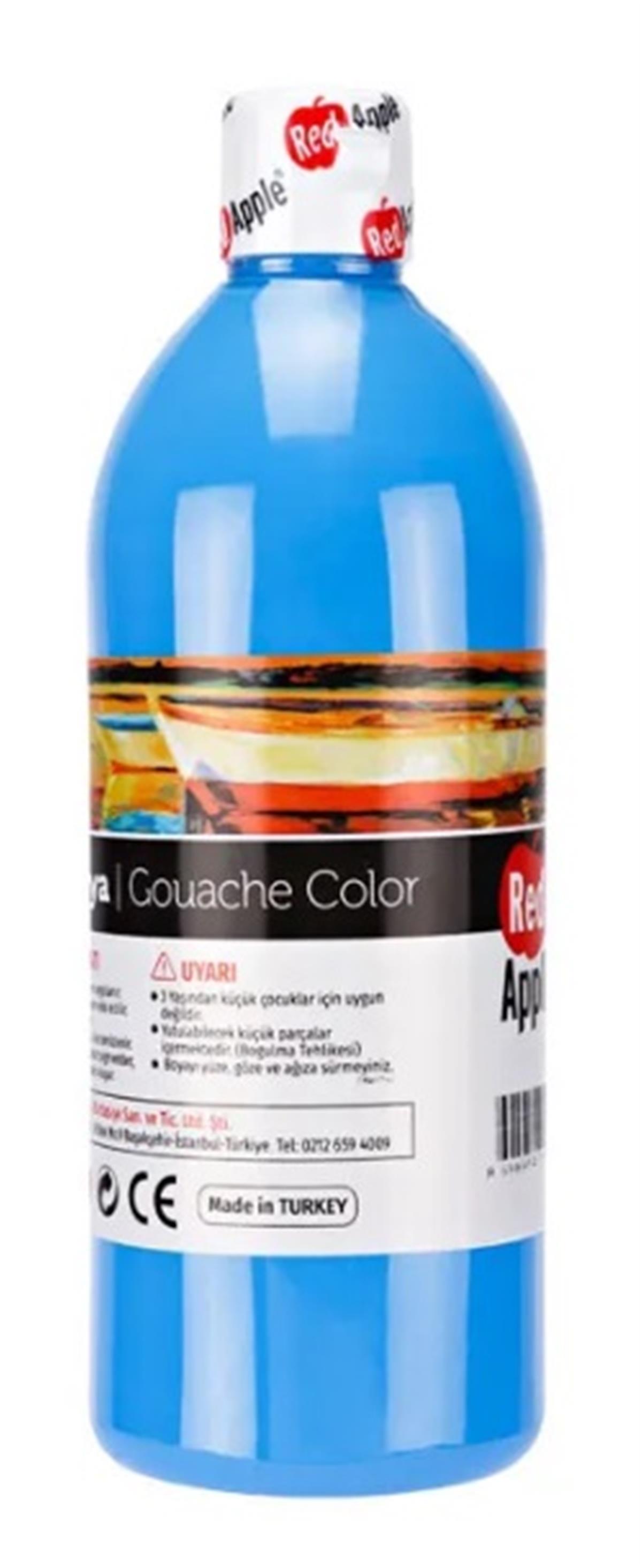 Red Apple RG150-21 Guaj Boya Açık Mavi 500 Gr