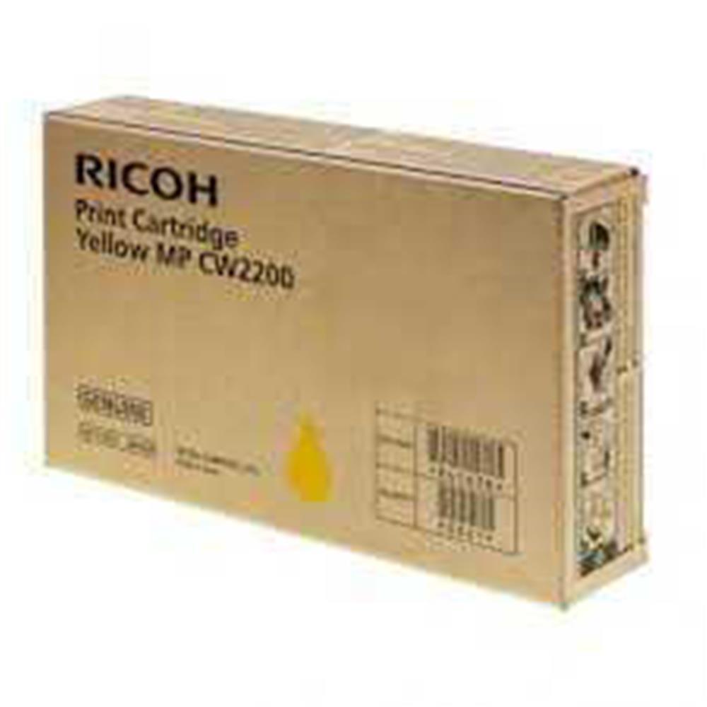 Ricoh MP CW2200 Yellow Sarı Orjinal Fotokopi Toneri MP CW2200 serisi100 ml.
