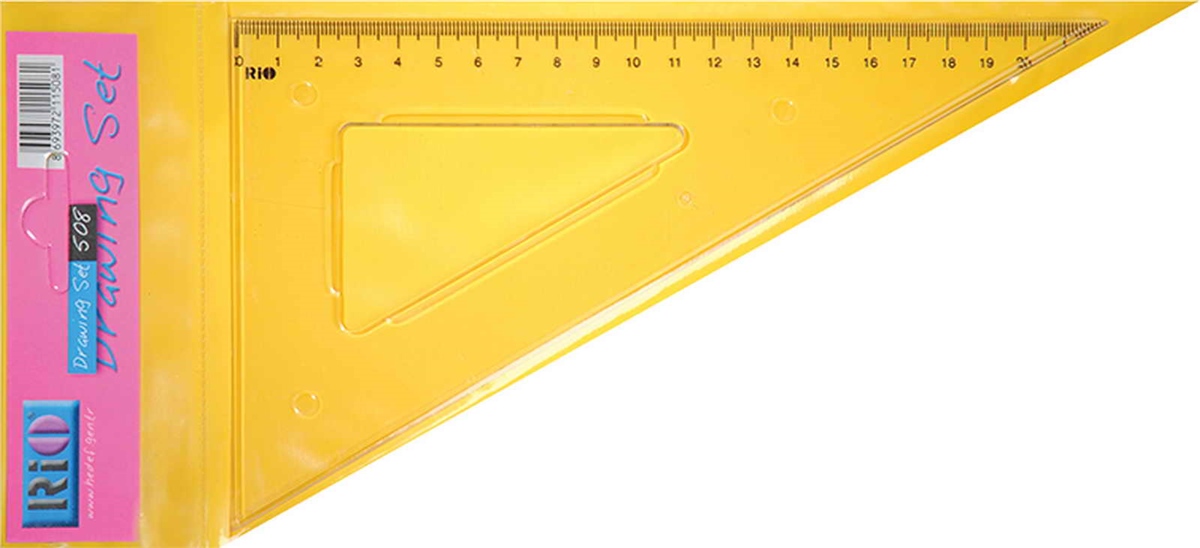 Rio 508 Orta Boy Lüks Gönye 60 Derece 21Cm 
