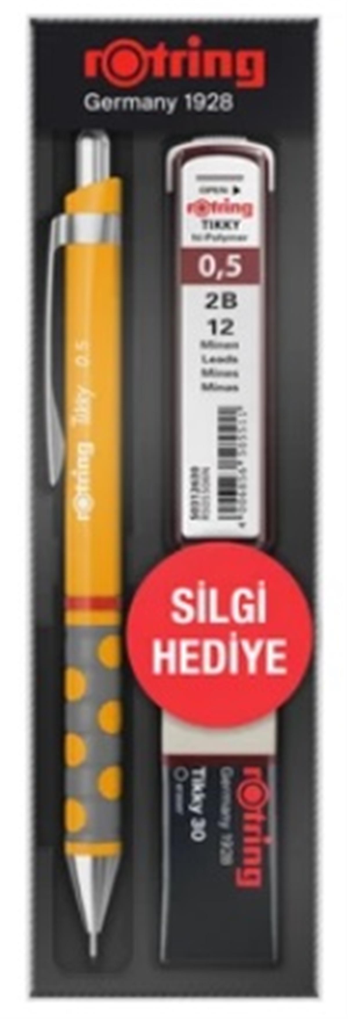 Rotring Okul Seti Tikky Rd 0.7+Min Silgi Hediyeli Mango Turuncu
