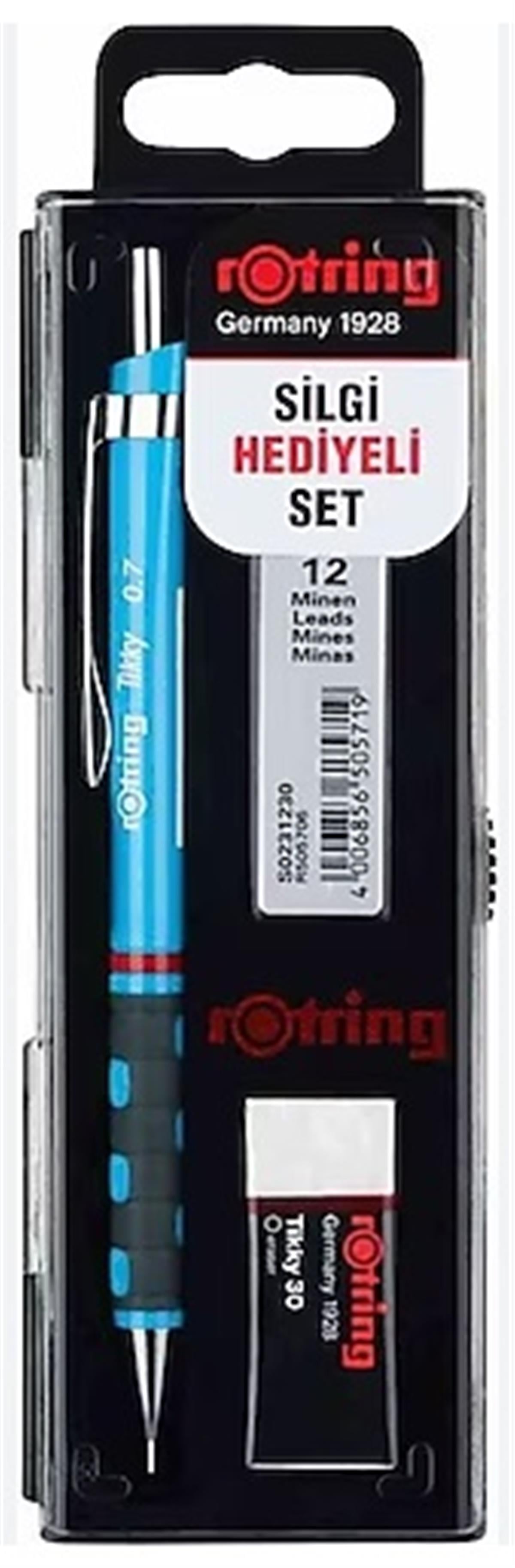 Rotring Tikky Versatil Okul Seti 0.7 Açık Mavi