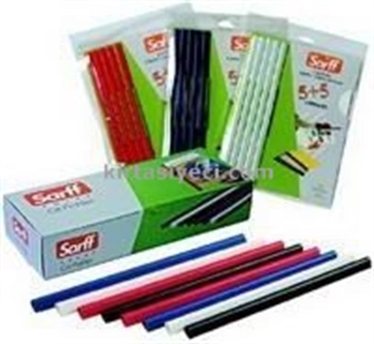 Sarff 15203018 15Mm Genis Sirtlik Mavi 100Lü Paket