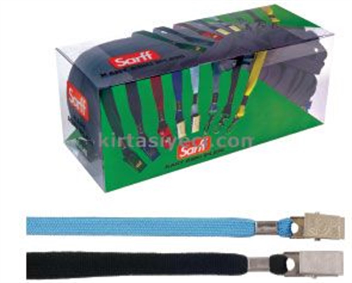 Sarff 15311201 Metal Klips Siyah Kurdela 50Li Paket