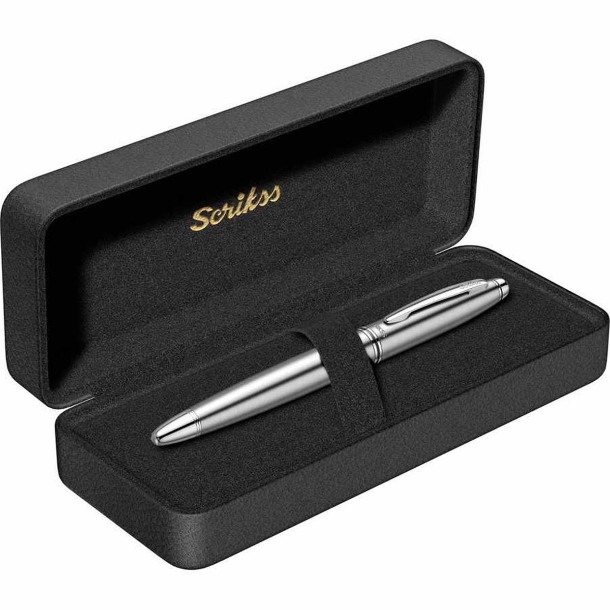 Scrikss 88 Roller Kalem Krom Lüks Kutuda