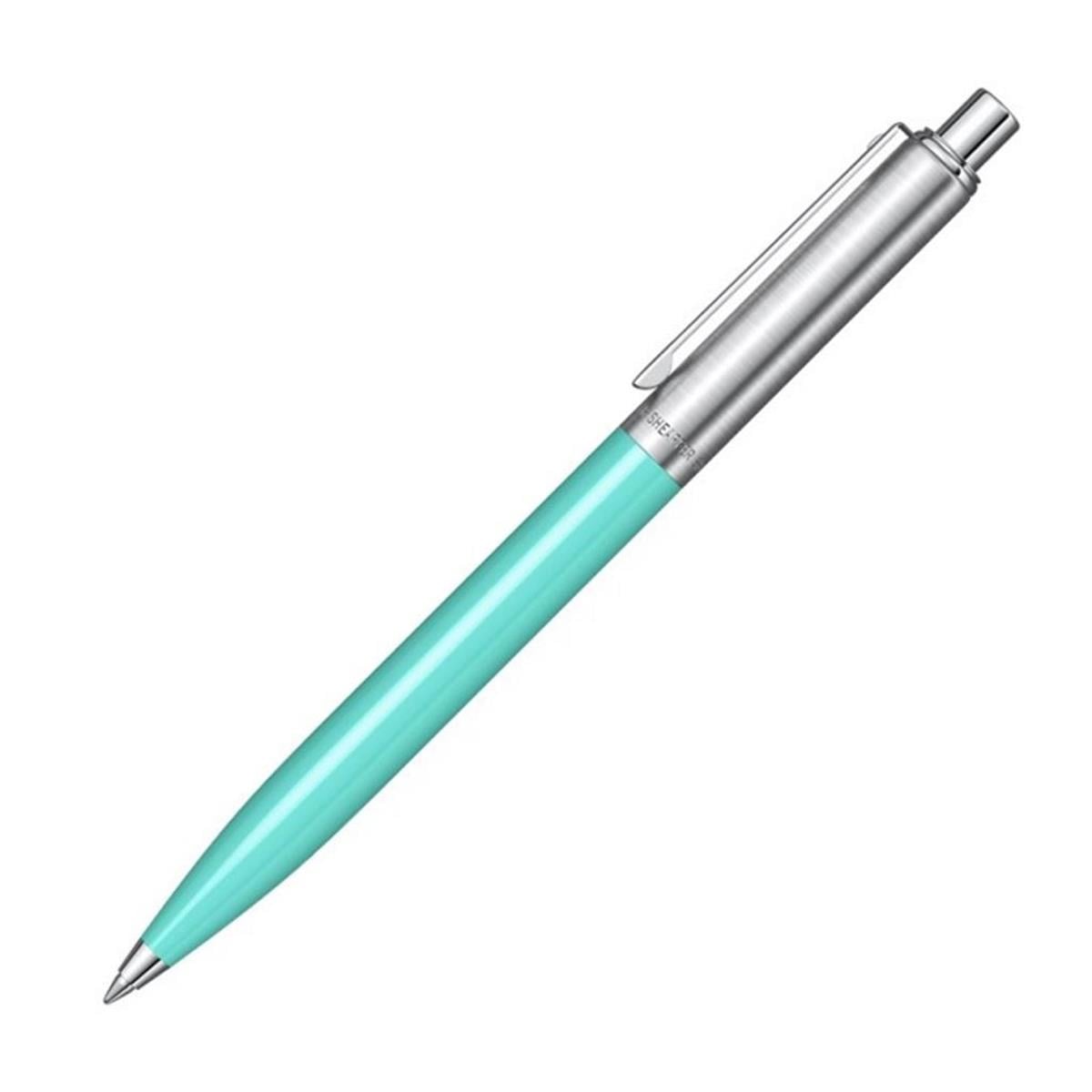 Sheaffer 321-2 Sentinel Tükenmez Kalem Krom Turkuaz