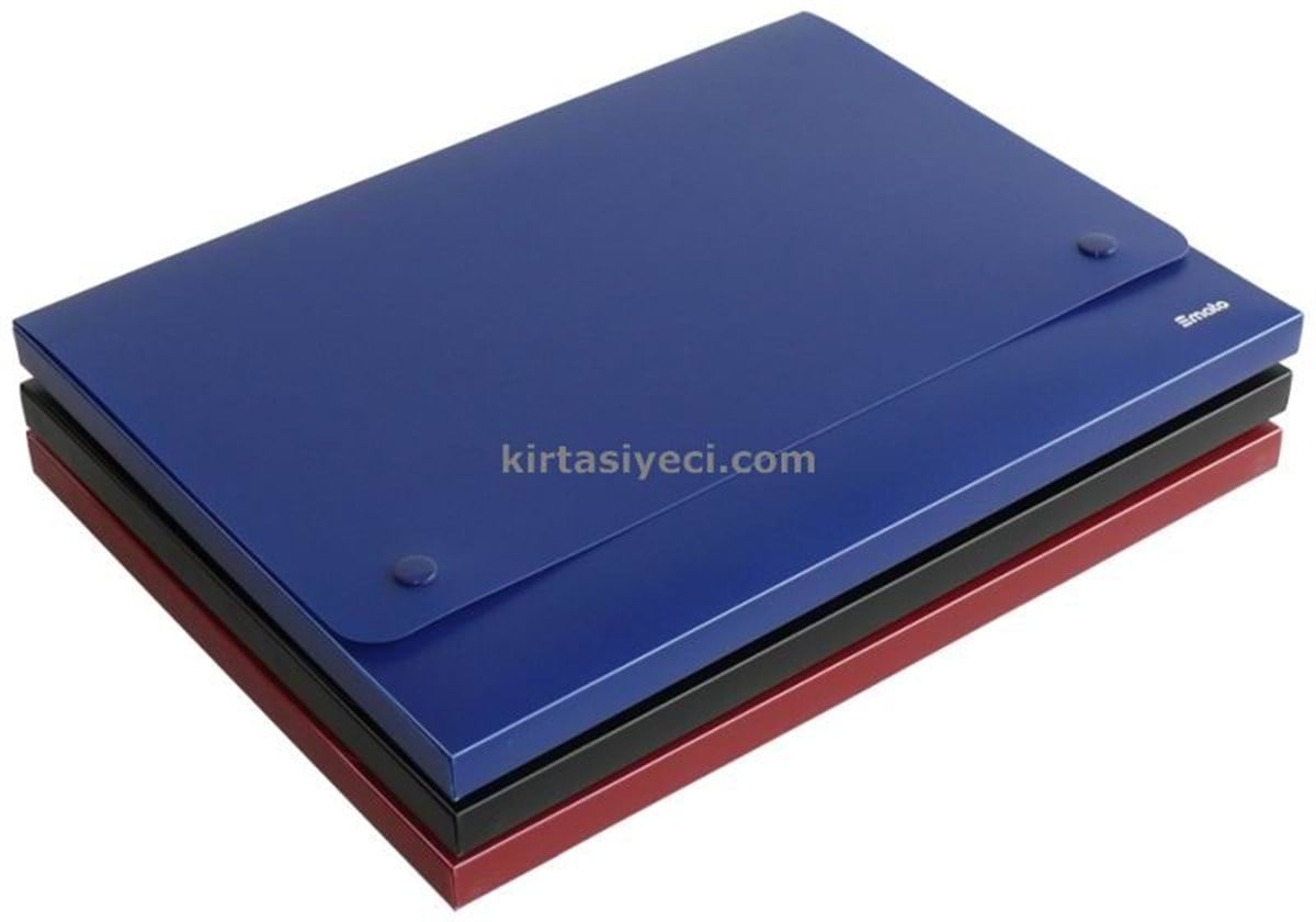 Smato W4411 Çitçitli Mat Kutu Dosya Lacivert 