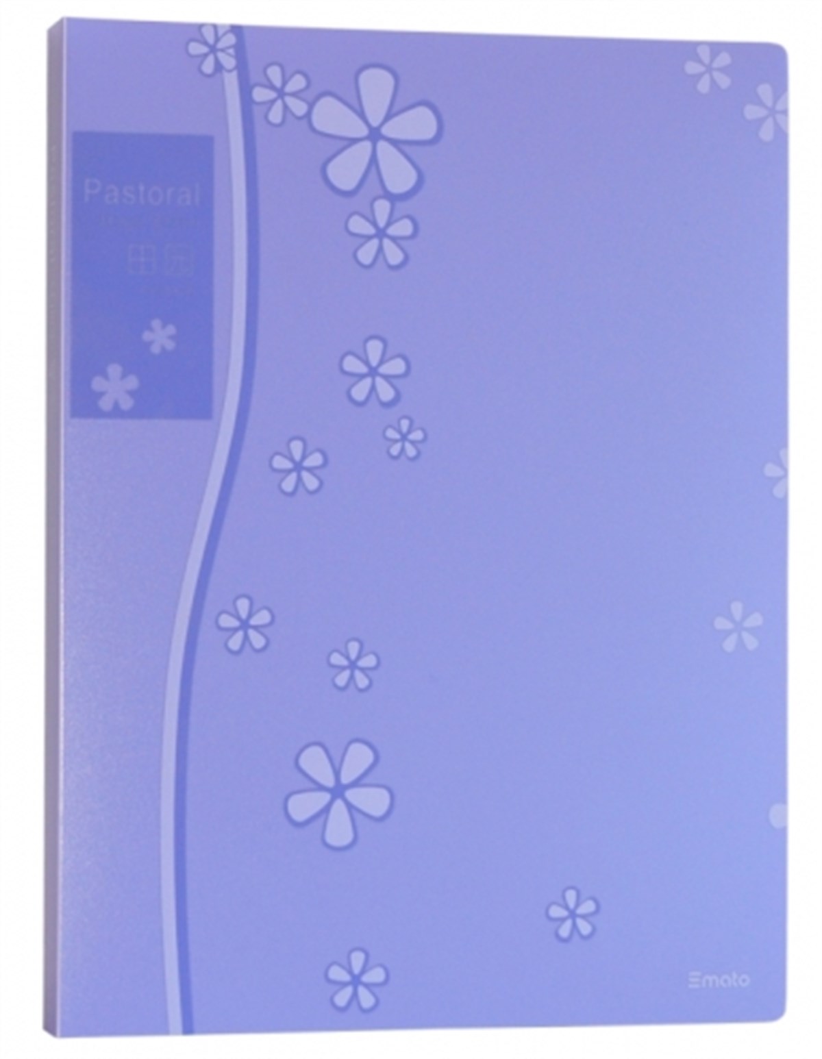 Smato W5541 40 Li Sunum Dosyasi Çiçek Desenli Pembe 