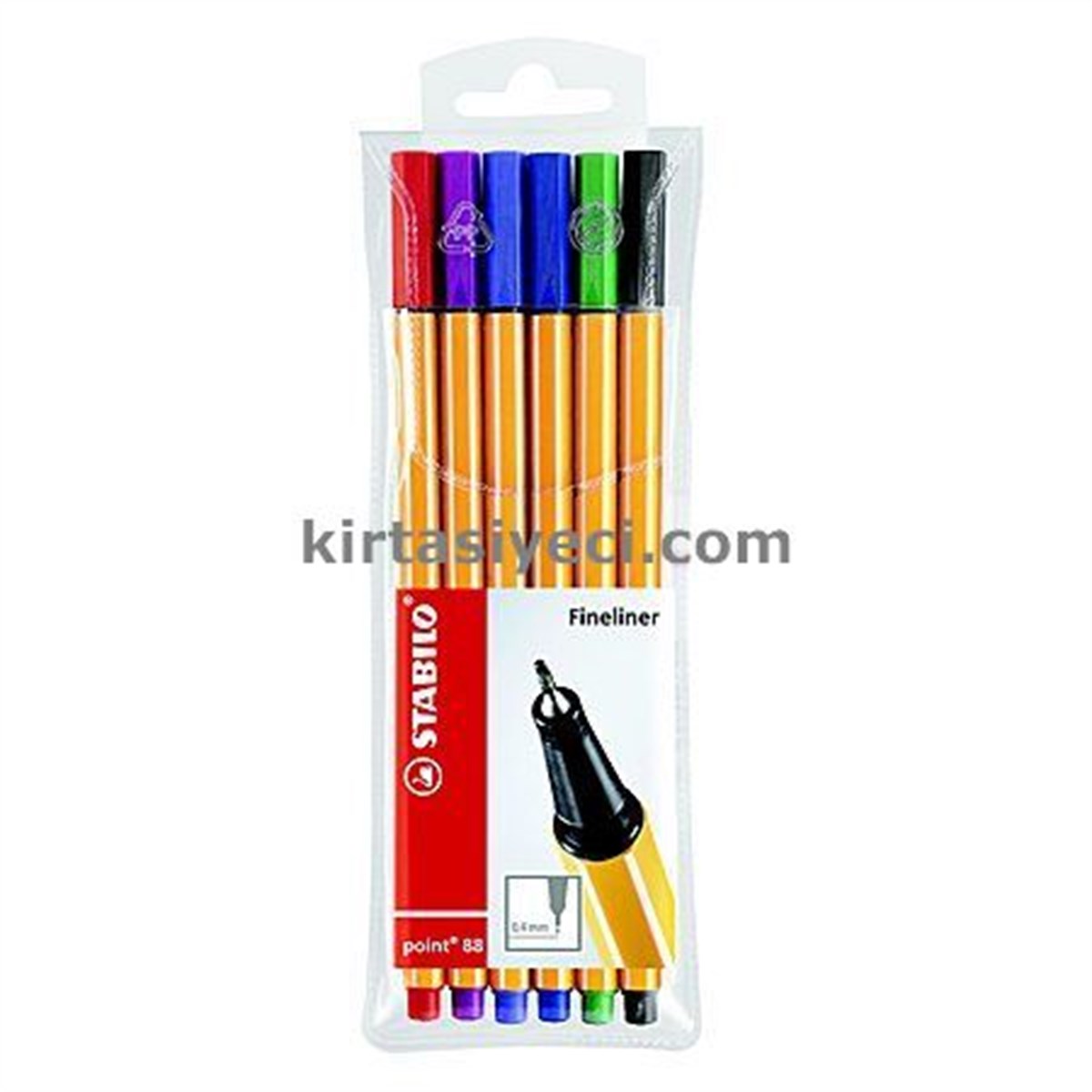 Stabilo 88/6 Point Pen 88 Askili 6Li Paket 