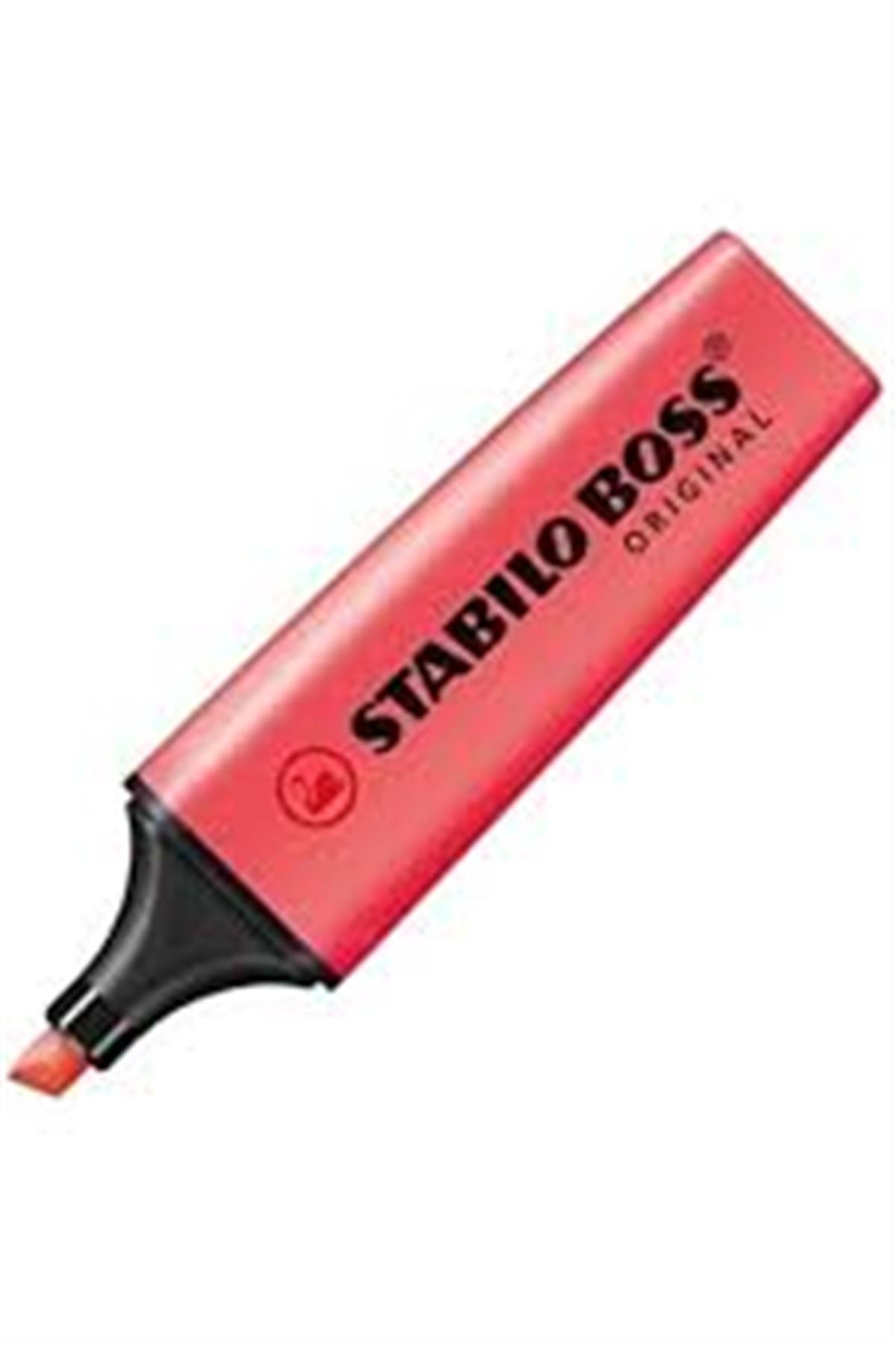 Stabilo Fosforlu Kalem Boss Kırmızı 70/40