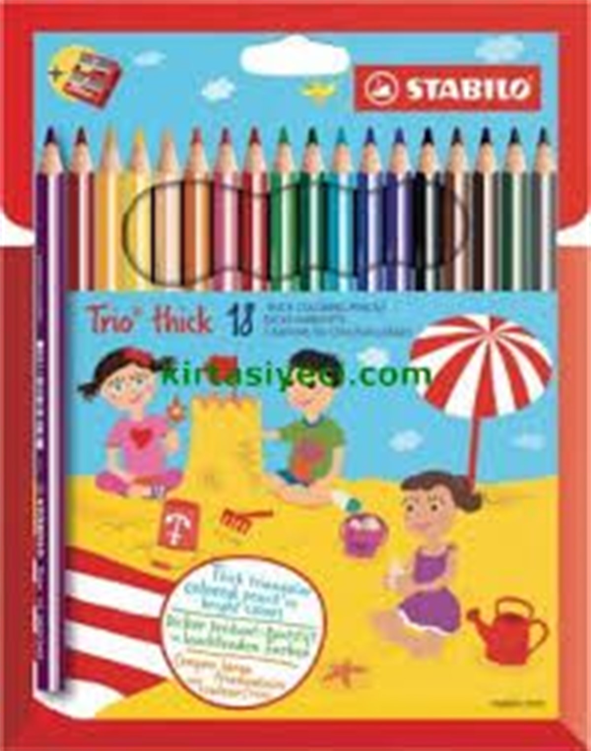 Stabilo Kuruboya Trio Thick 18 Li K.Tras 203/2-18