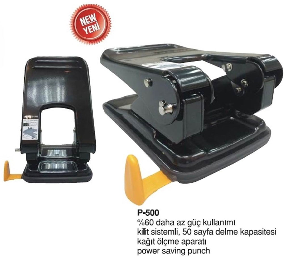 Std P-500 Güç Tasarruflu Delgeç 50 Yaprak   