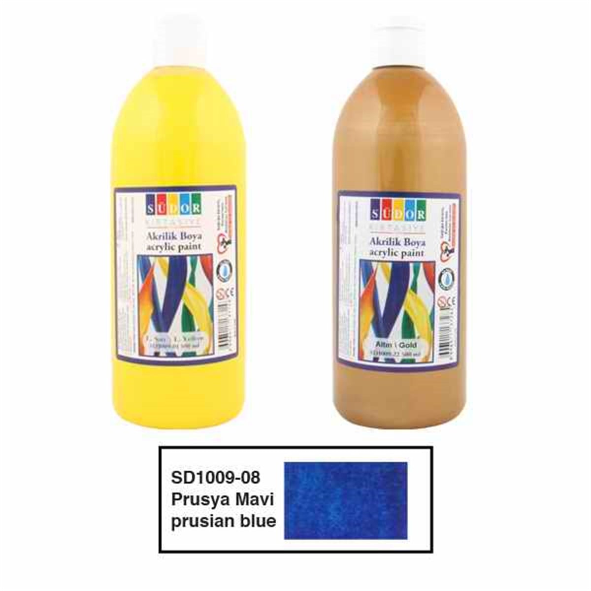 Südor Sd1009-08 Akrilik Boya 500Ml Prusya Mavi