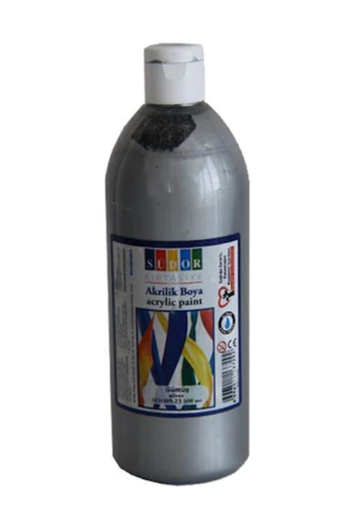 Südor SD1109-23 Akrilik Boya 500 ml Gümüş 