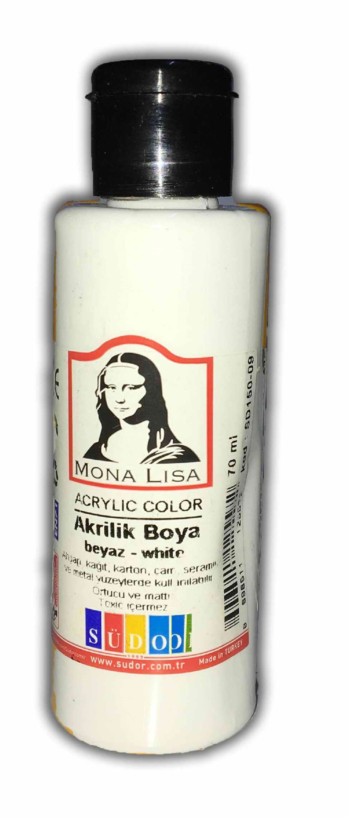 Südor Sd150-09 Akrilik Boya 70Ml Beyaz