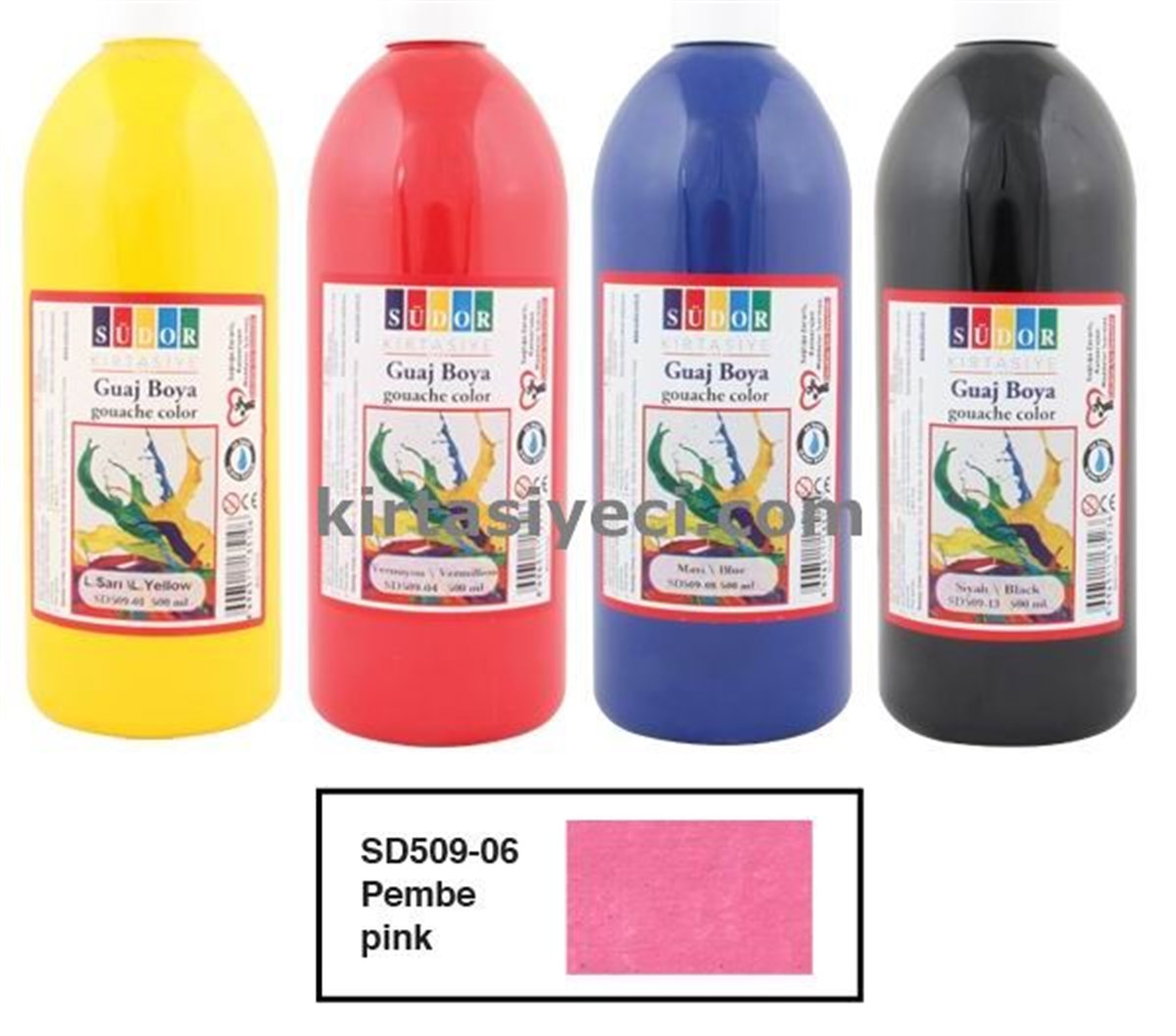Südor Sd509-06 Guaj Boya 500Ml Pembe