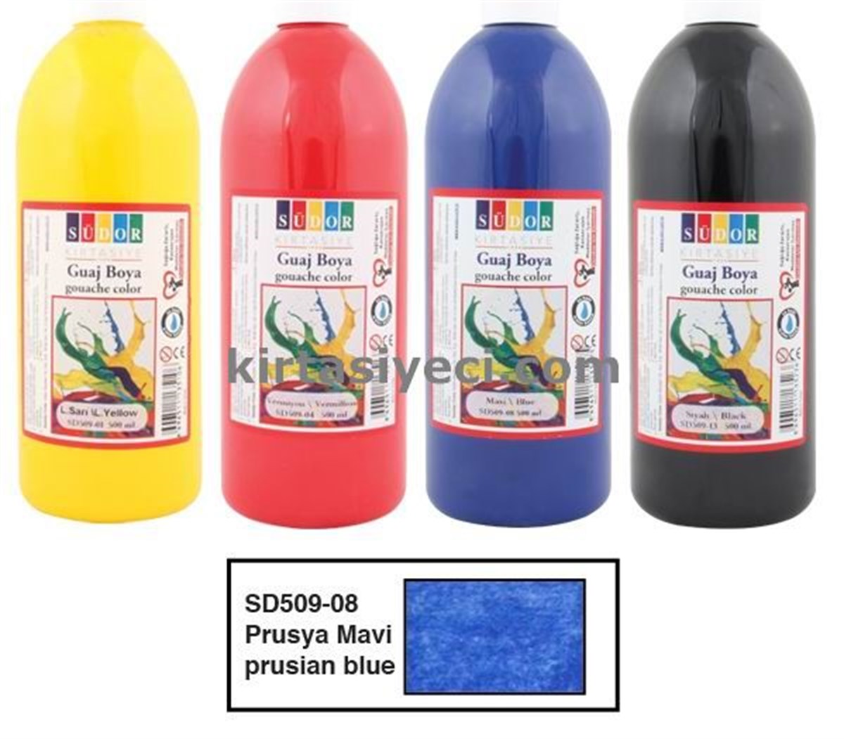 Südor Sd509-08 Guaj Boya 500Ml Prusya Mavi