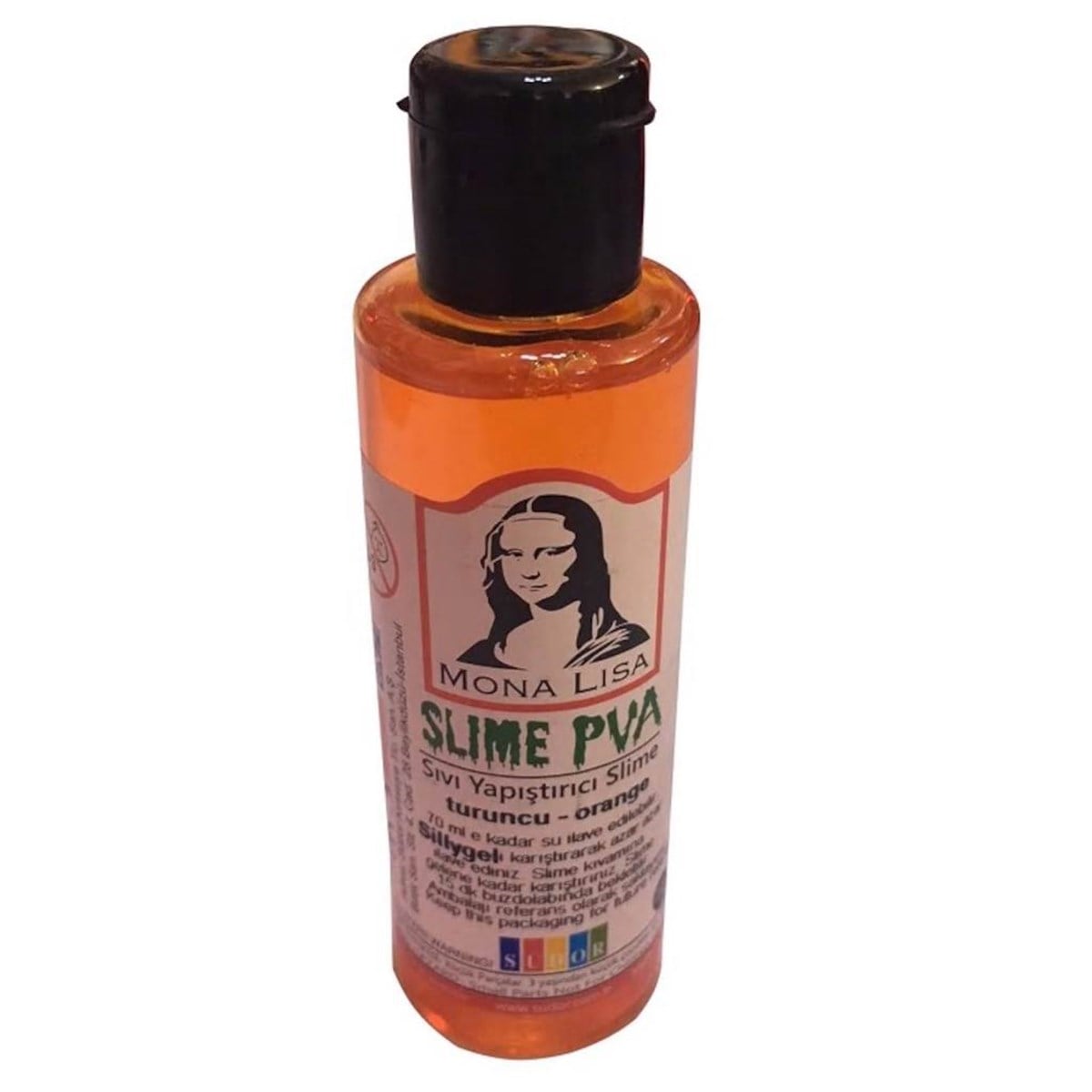 Südor Sl01-9 Sivi Yapistirici Slime 70Ml Turuncu 