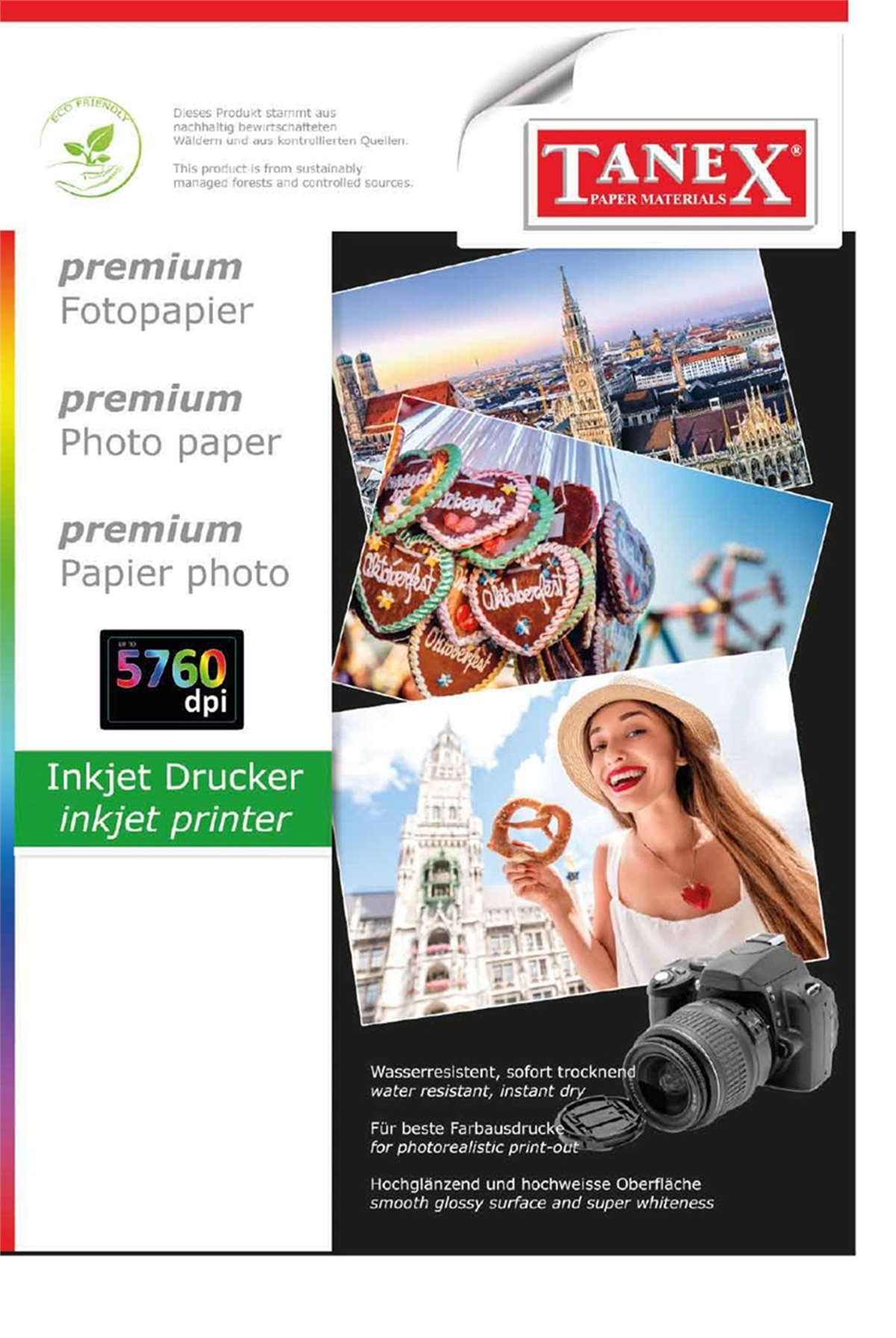 Tanex Fot150a4025 Fotoğraf Kağıdı 25 Yaprak A4 150 GR