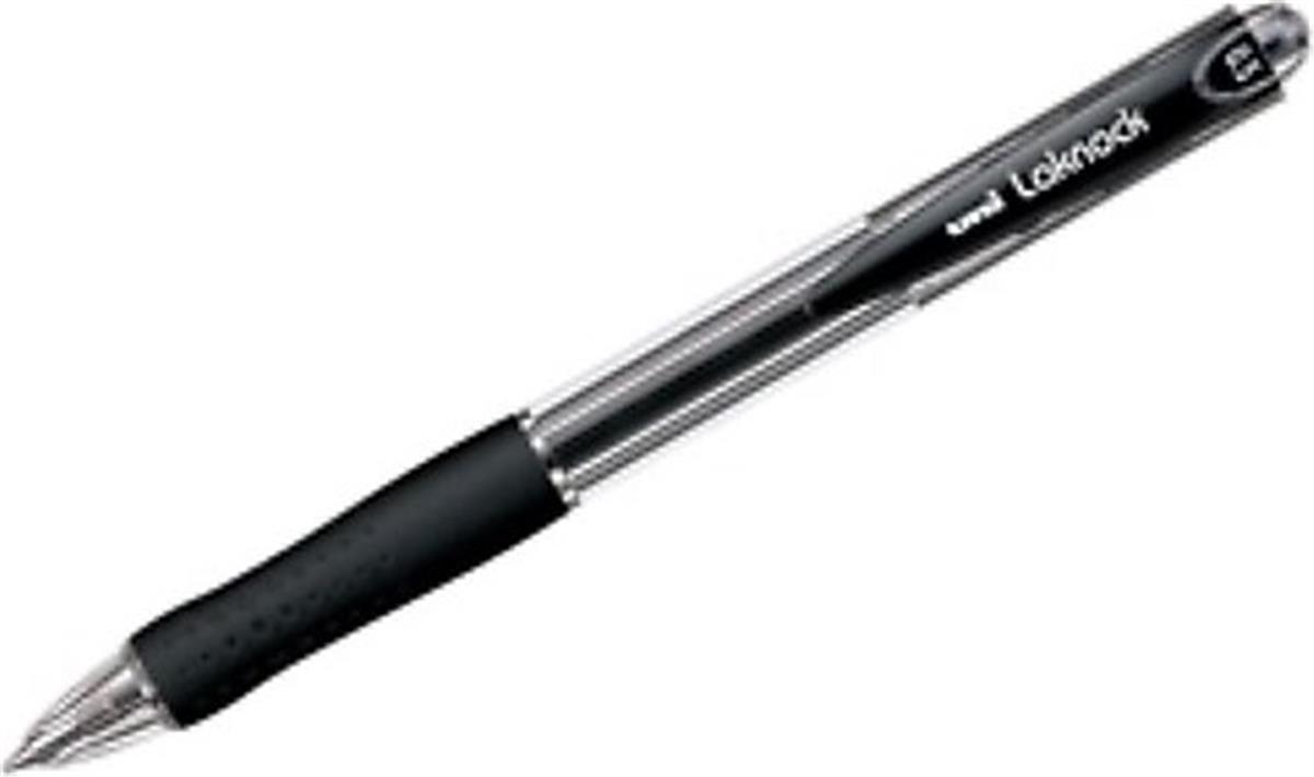 Uniball Sn-100 Laknock Broad 1.4 Mekanik Tükenmez Kalem Siyah Adet