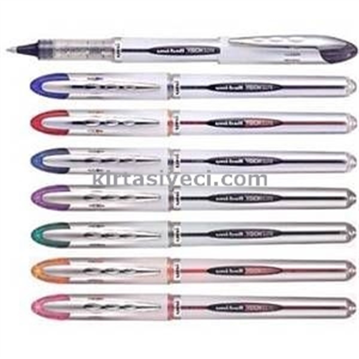 Uniball Ub-200 Vision Elite 0.8 Roller Kalem Mavi-Siyah