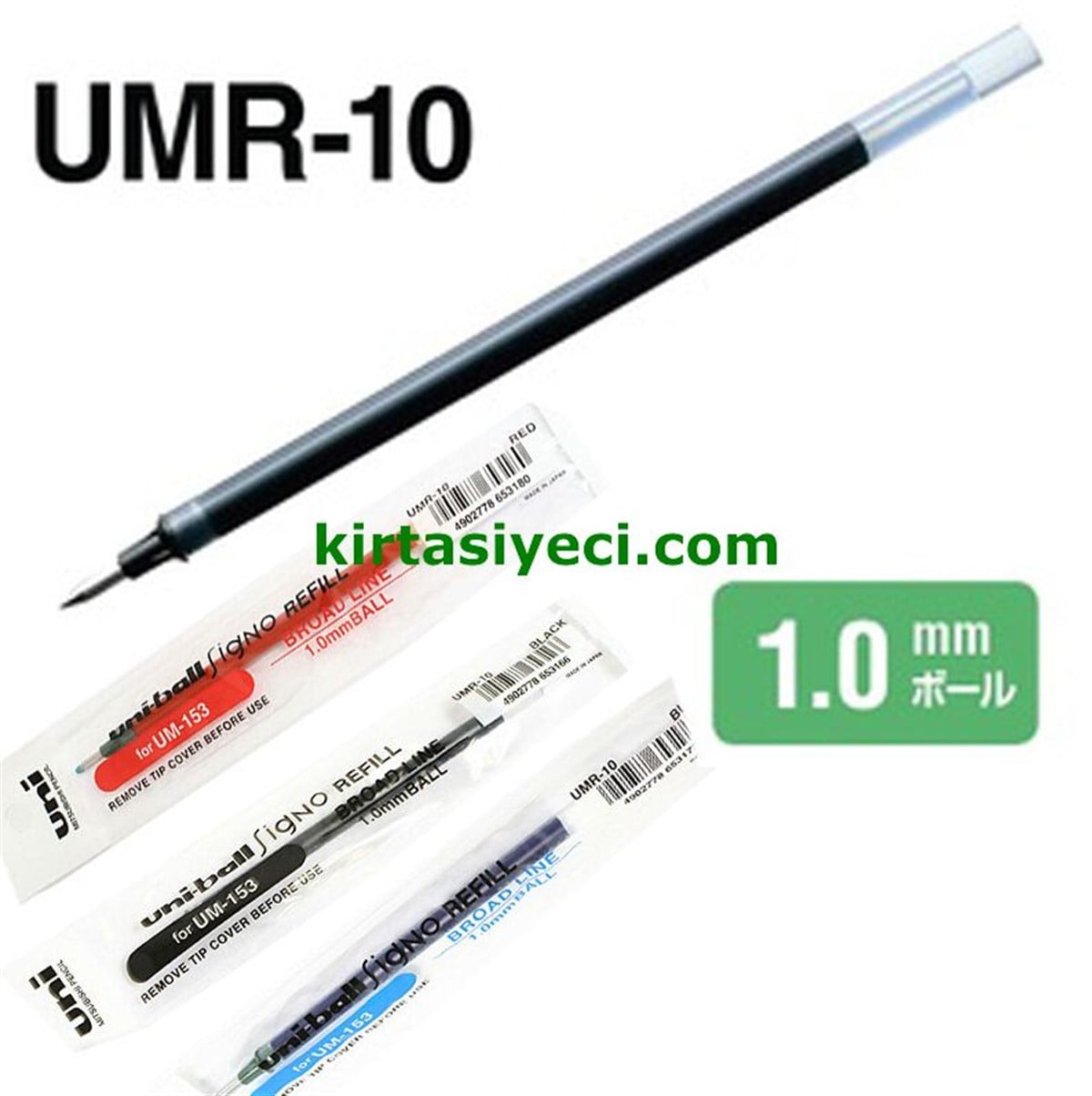 Uniball Umr-10 Refil Kirmizi