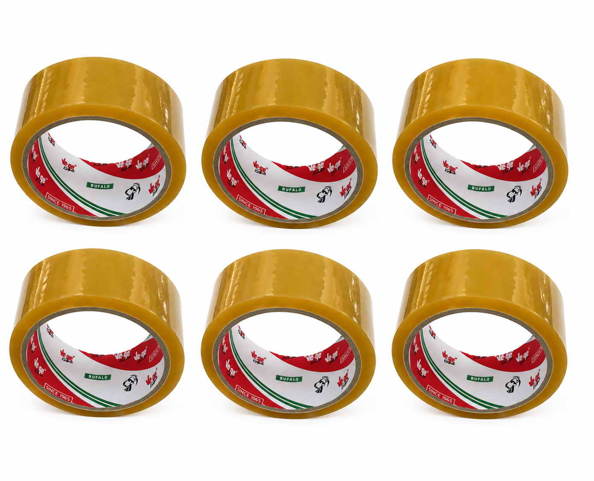 Vege 45Mmx40Mt Koli Bandi Seffaf (Bufalo) 6 Li Paket