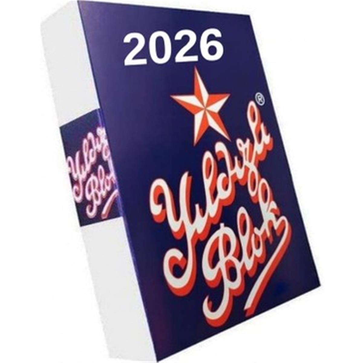 Yildizli Blok Masa Takvimi 2026