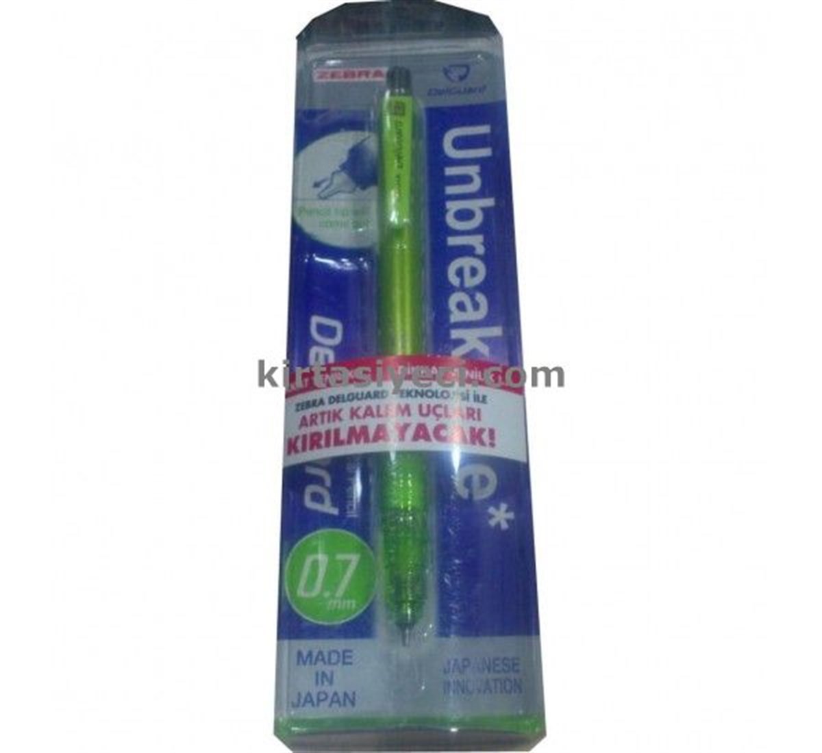 Zebra Delguard Versatil Kalem 0.7 Yesil