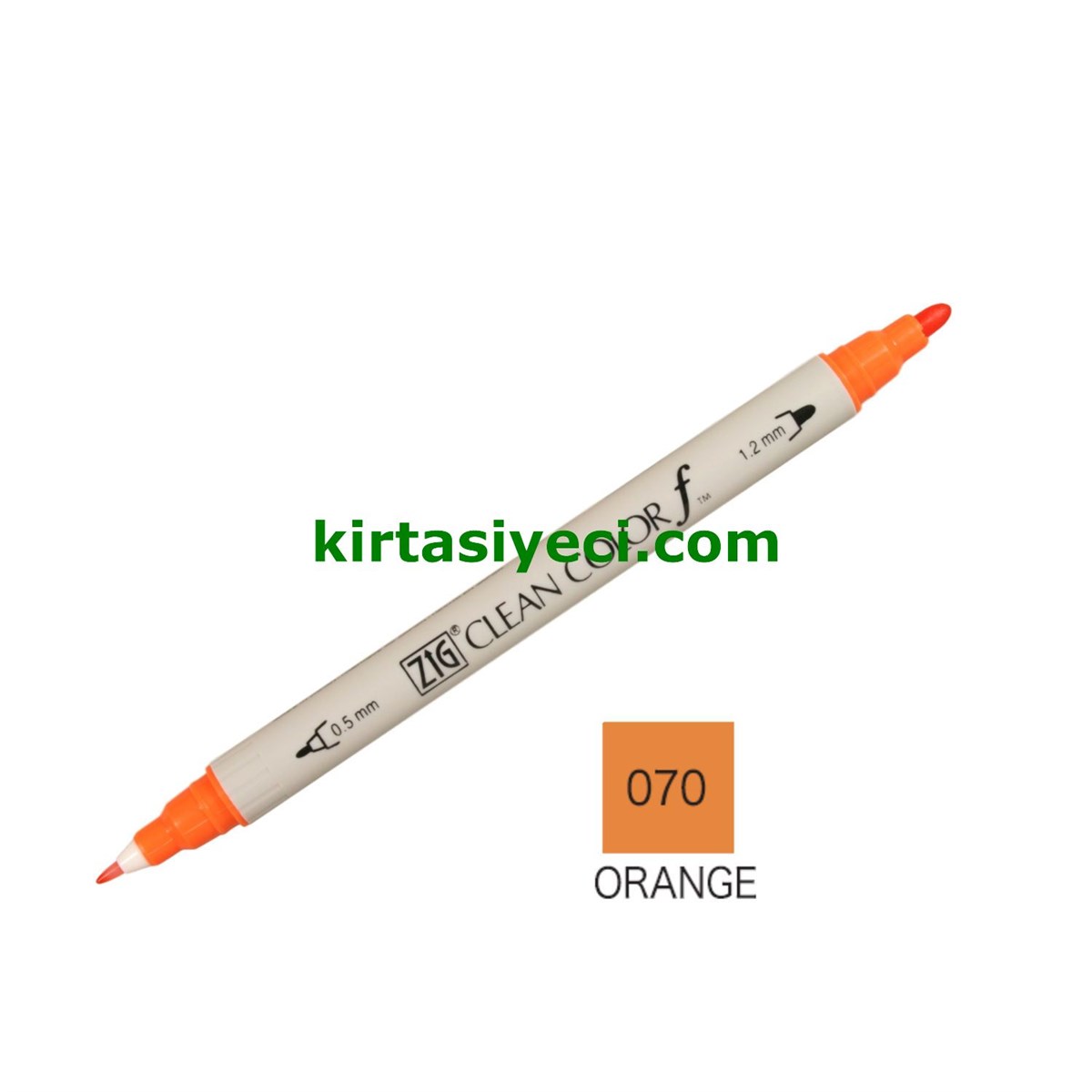 Zig Clean Color F Tcs-6000T 070 Orange