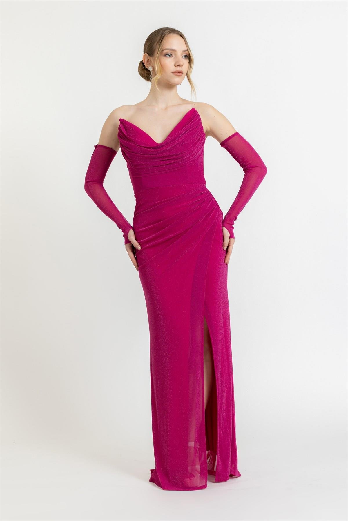 Nafide ABİYE ELBİSE -2445-