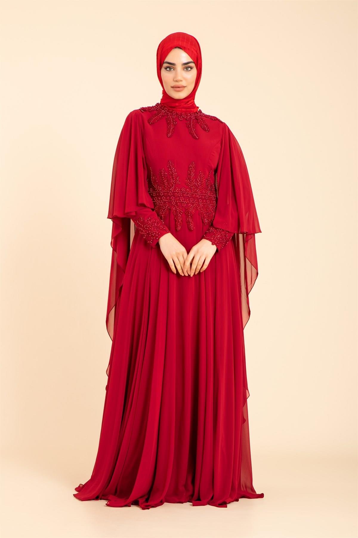 فستان السهرة الحجاب 1250