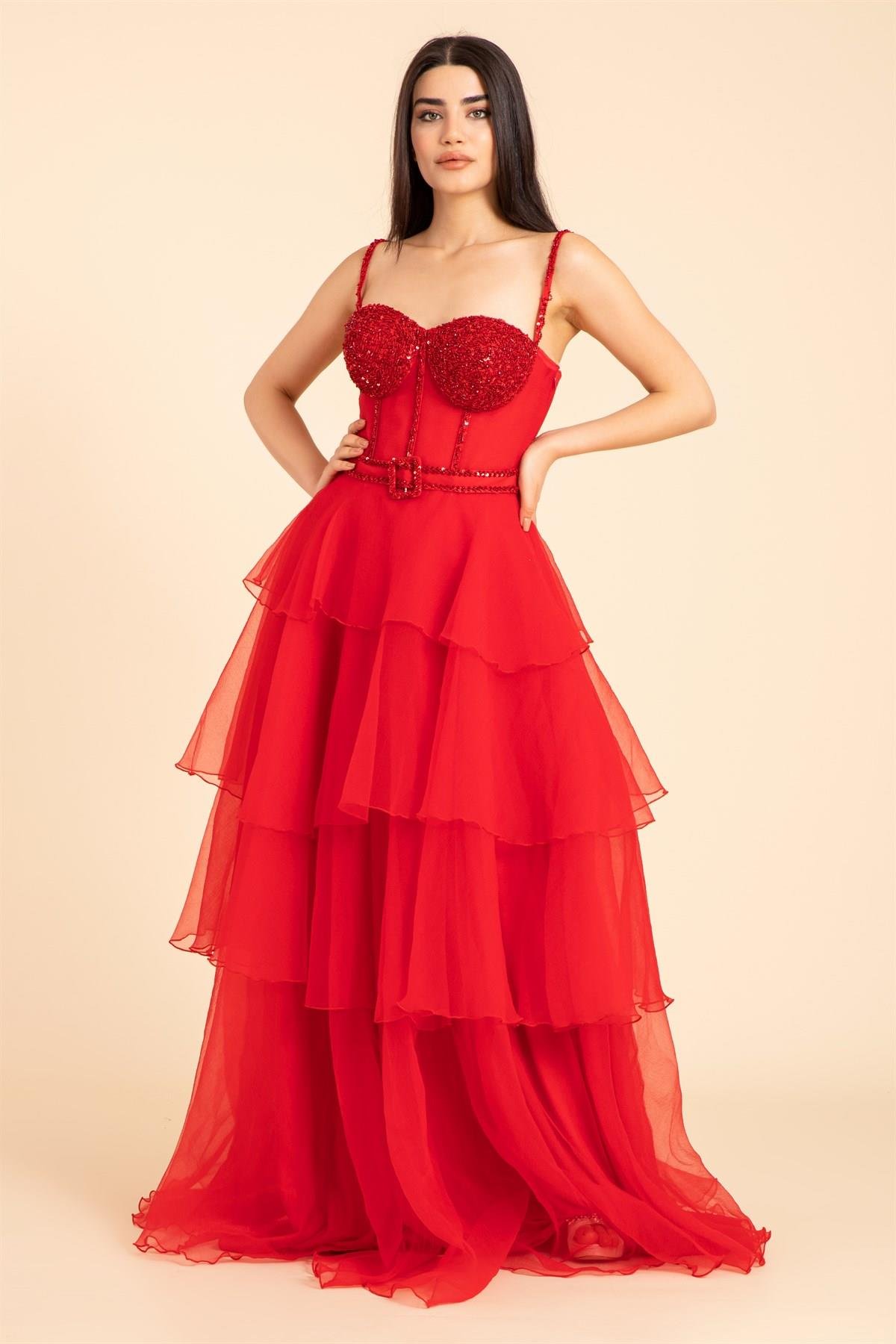 فستان سهرة طويل 324