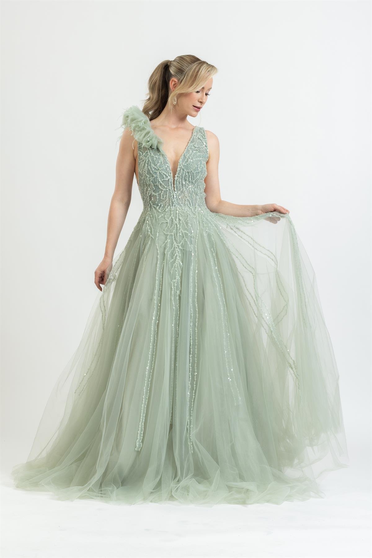 Nafide ABİYE ELBİSE -690-