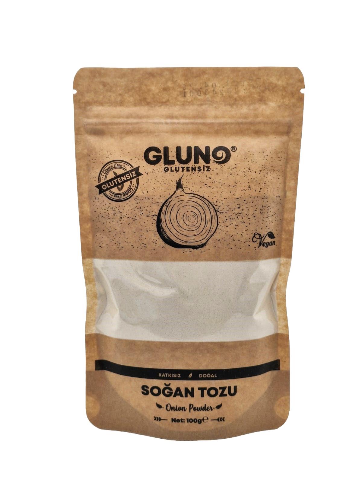 Gluno Glutensiz Soğan Tozu 100g