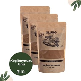Gluno Glutensiz Keçiboynuzu Unu 250 gr 3'lü