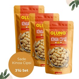Gluno Glutensiz Kinoa Cipsi 35g 3'lü