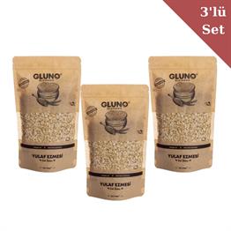 Gluno Glutensiz Yulaf Ezmesi 400gx3 Set
