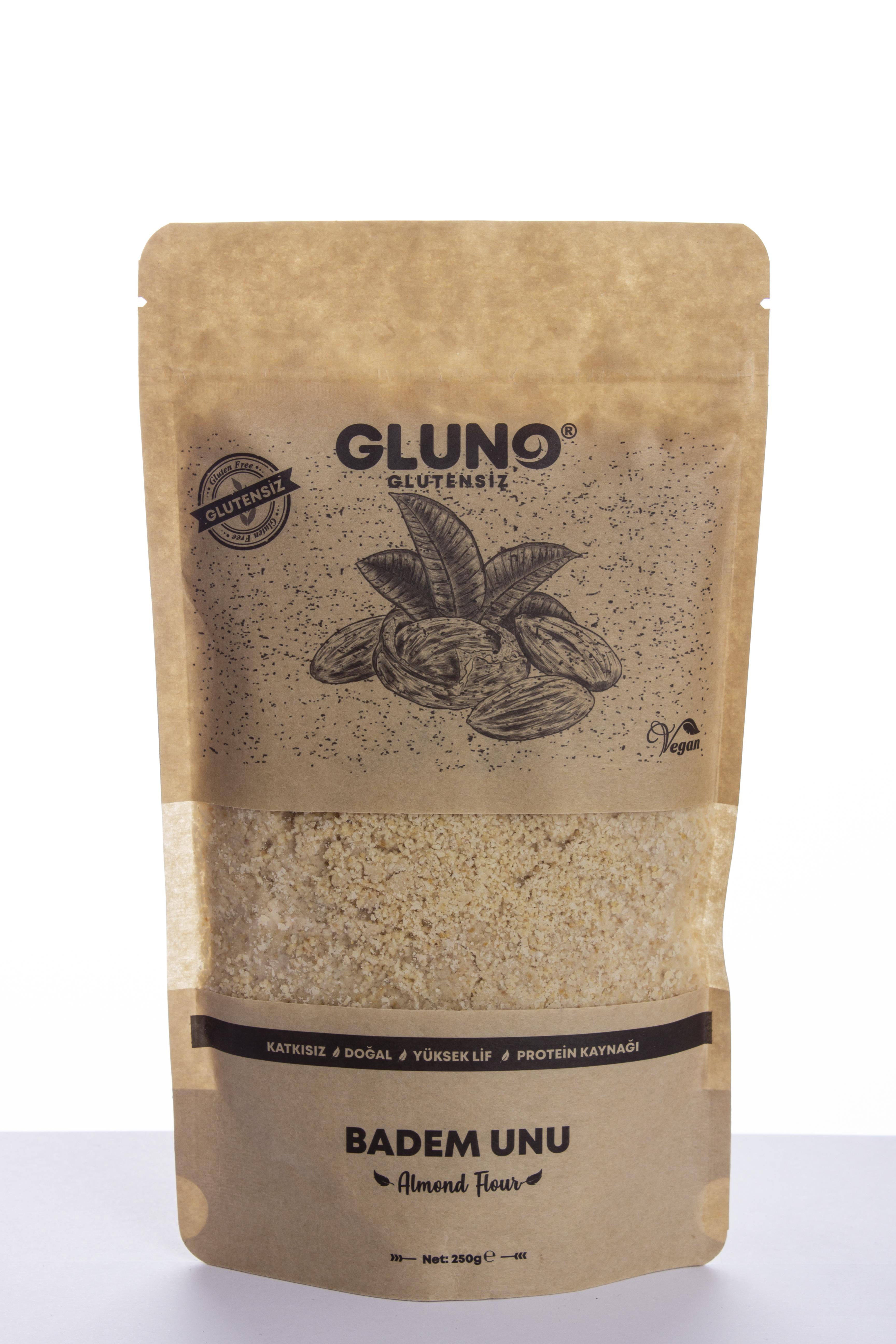 Gluno Glutensiz Badem Unu 250gr