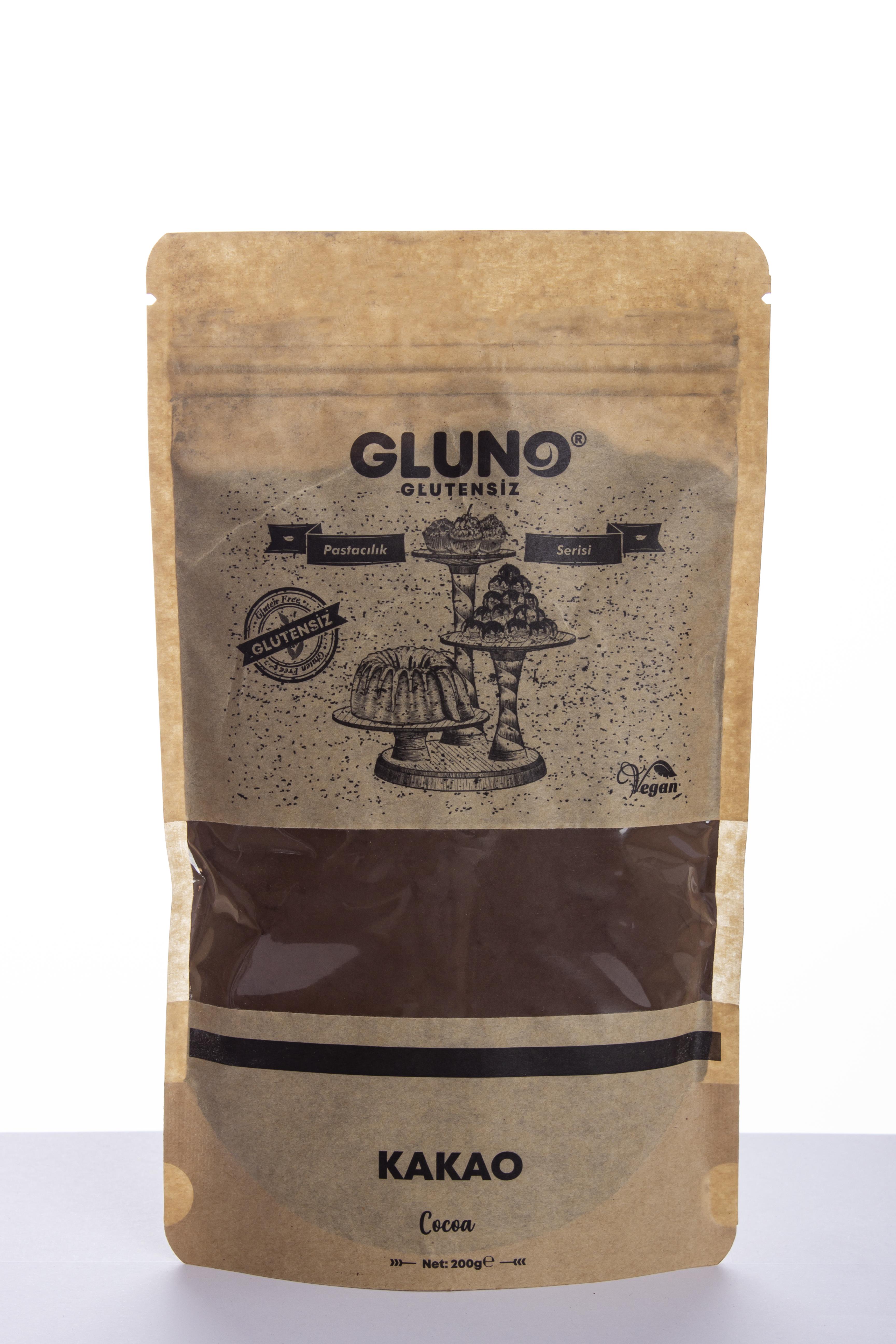 Gluno Glutensiz Kakao 200GR