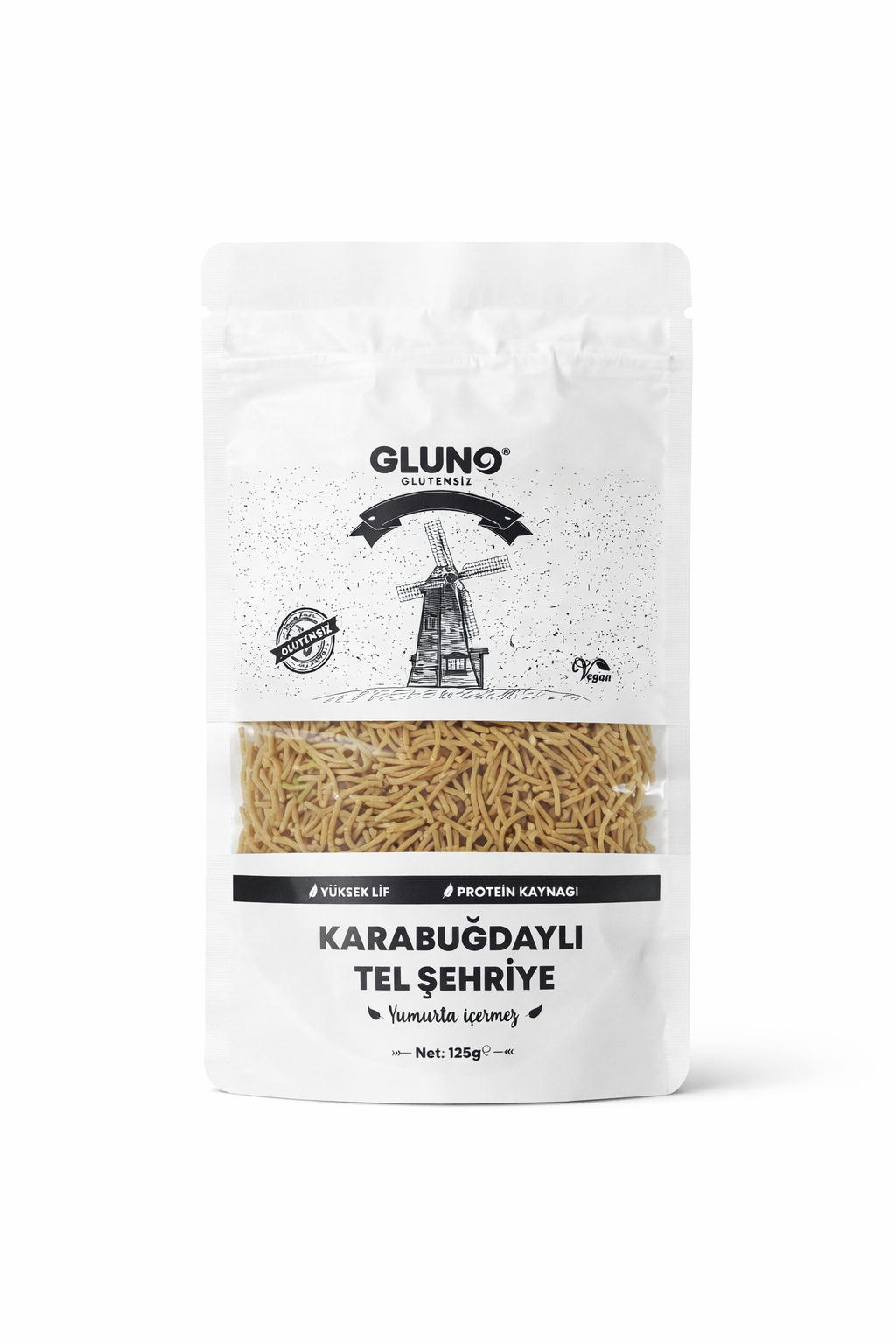 Gluno Glutensiz Karabuğdaylı Tel Şehriye 125g
