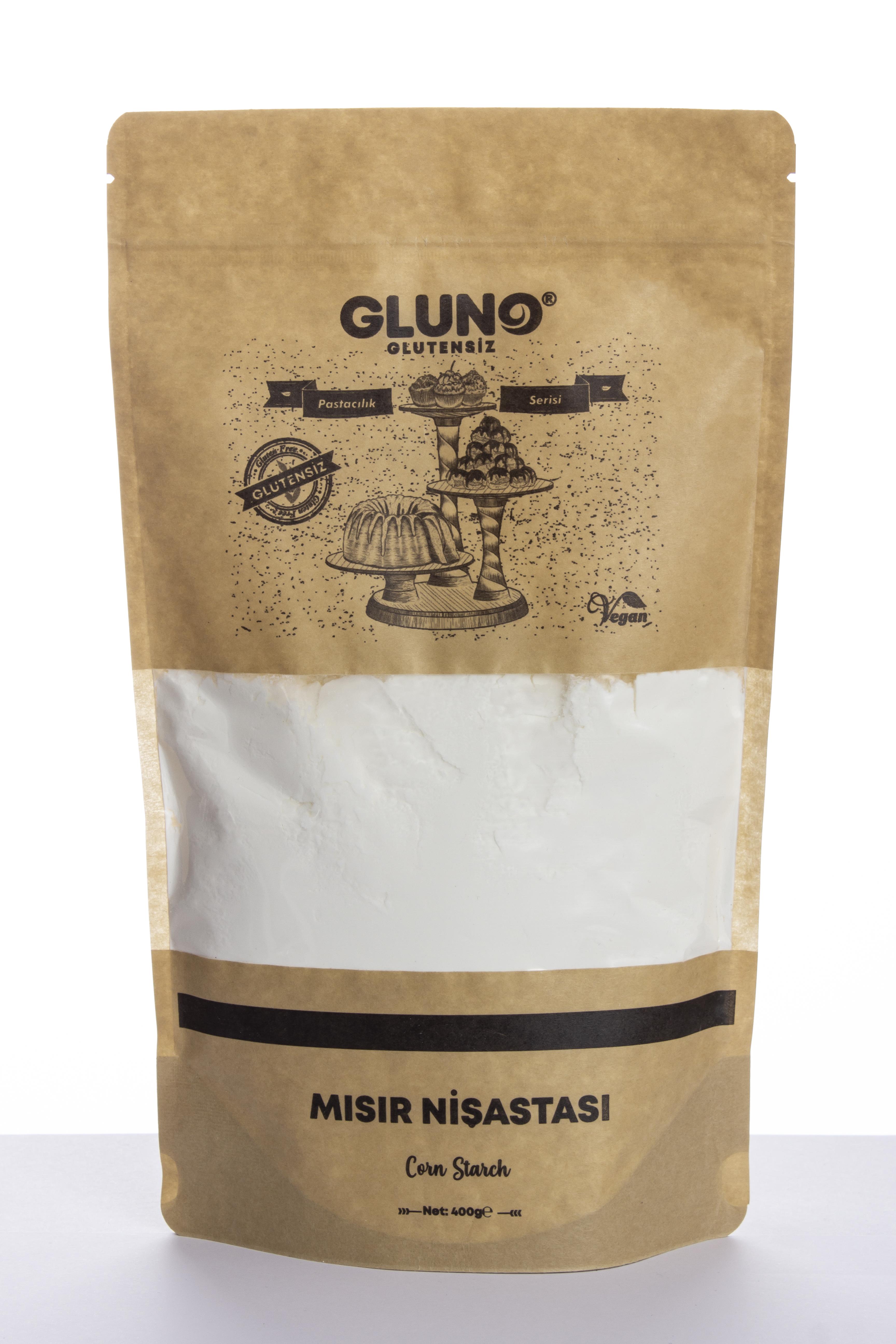 Gluno Glutensiz Mısır Nişastası 400g