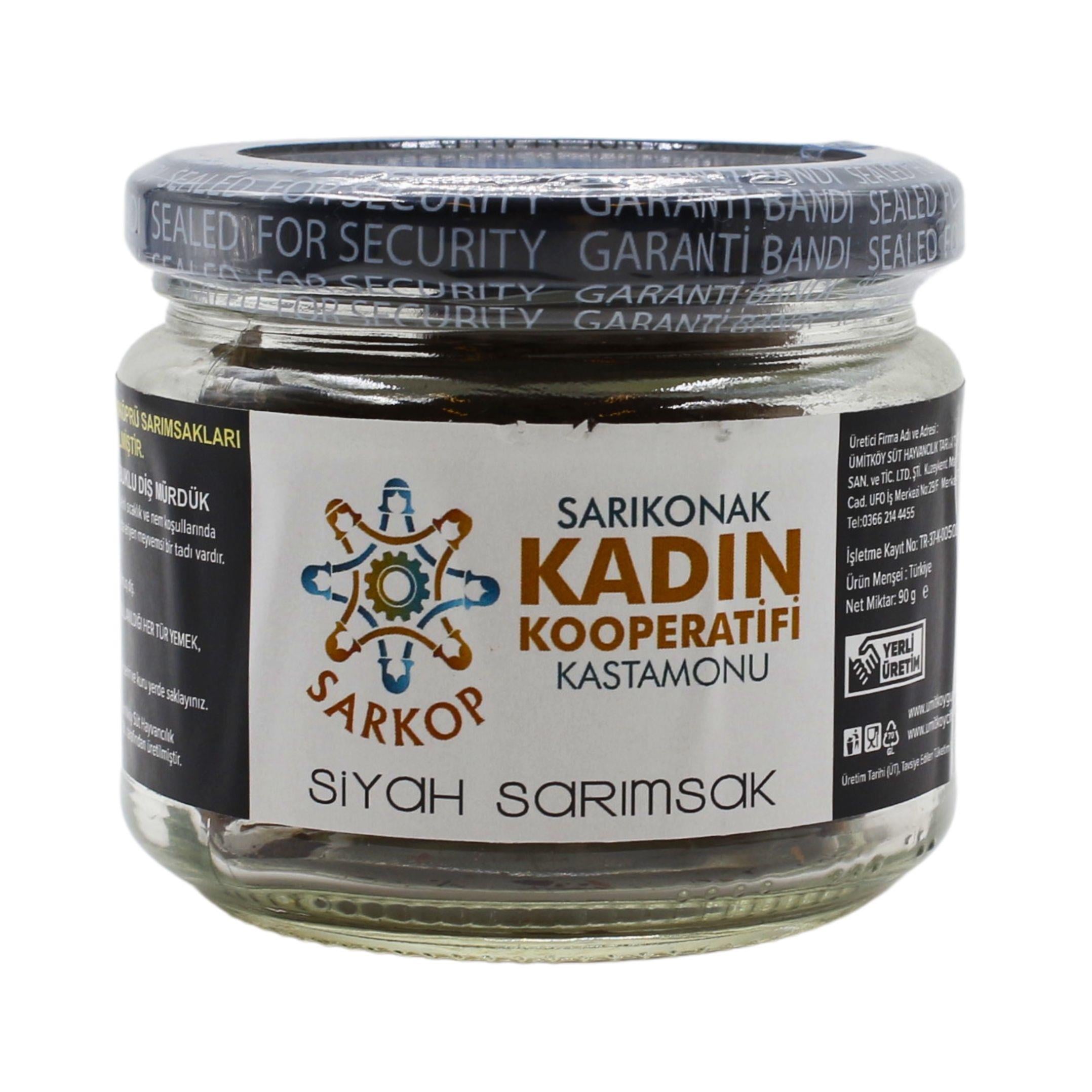 90 GR.KABUKLU SİYAH SARIMSAK SARI KONAK