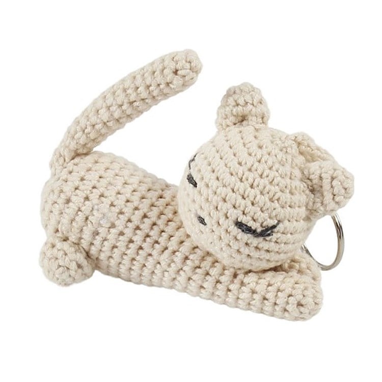 Amigurumi Kedi Anahtarlık