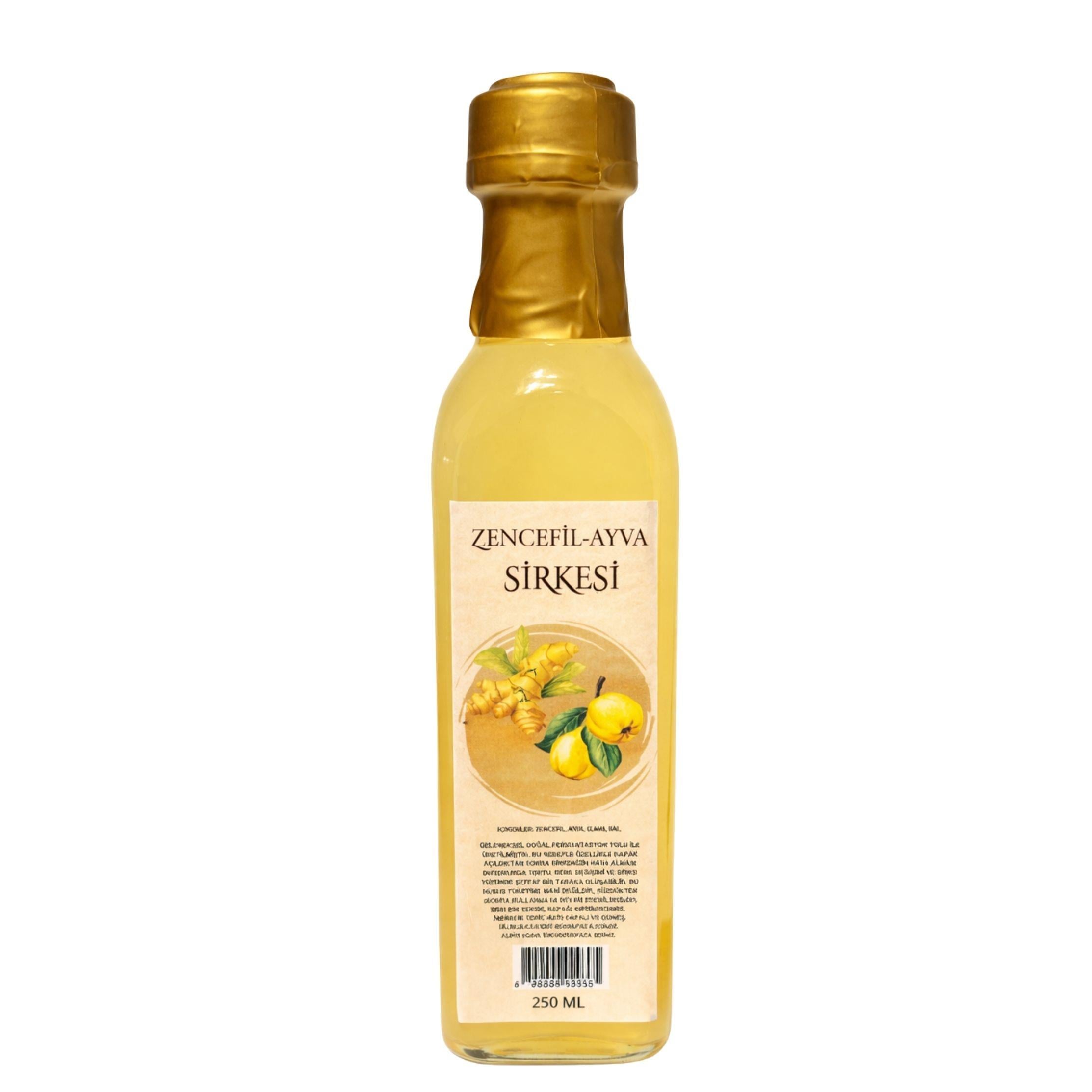 Ayva Zencefil Sirkesi 250 M Hayrolsun