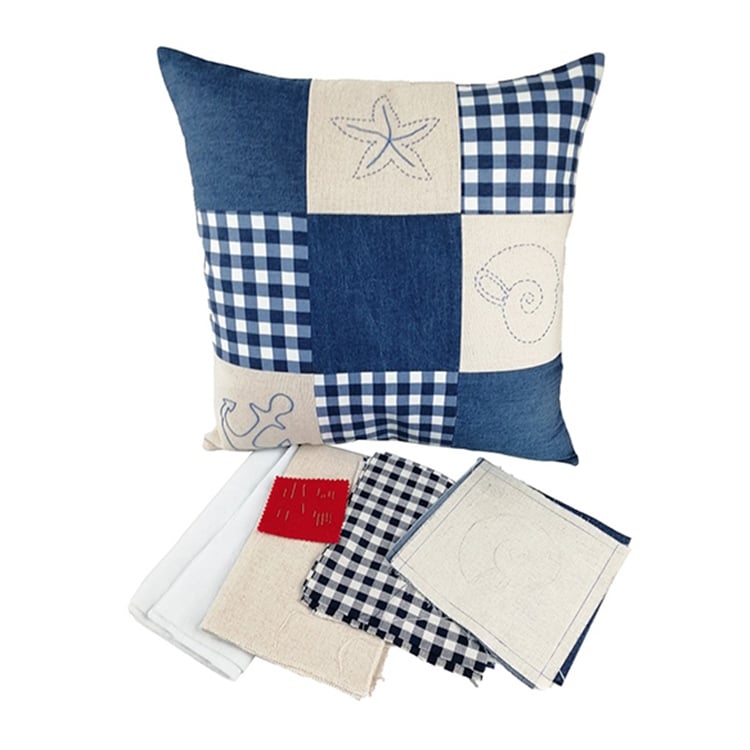 Çapa Nakışlı Yastık Hobi Kiti