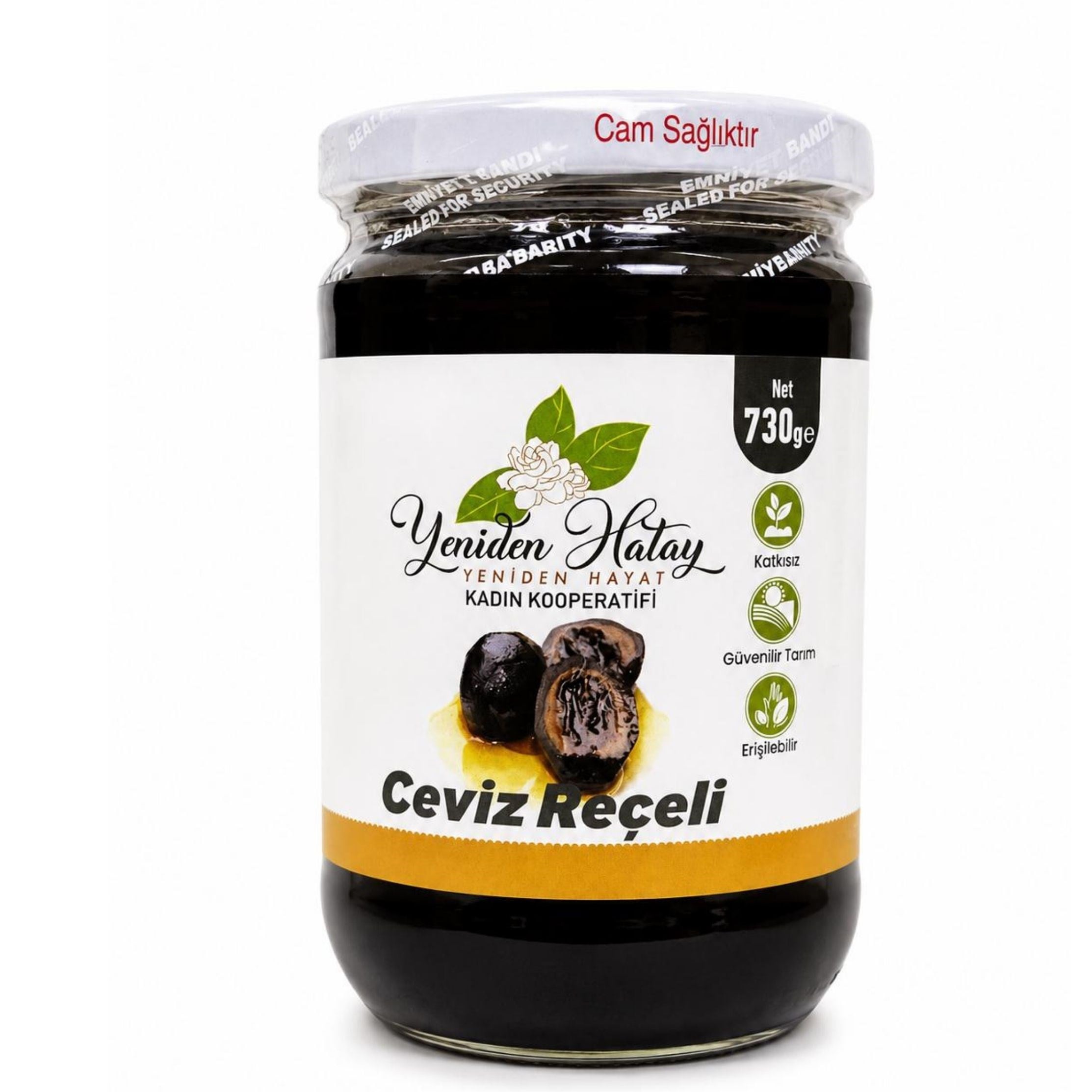 CEVİZ REÇELİ 660  GR YENİDEN HATAY