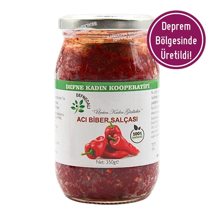 Defne Dalı Acılı Biber Salçası 350 gr